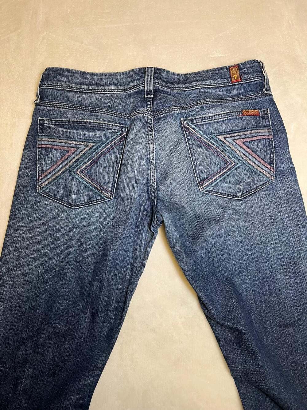 7 For All Mankind Flynt Bootcut Jeans Size 30 - Picture 10 of 11